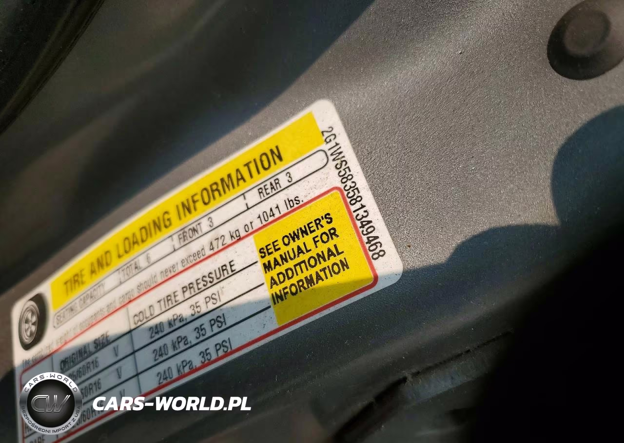 2008 Chevrolet Impala Police VIN:2G1WS583581349468 - 13