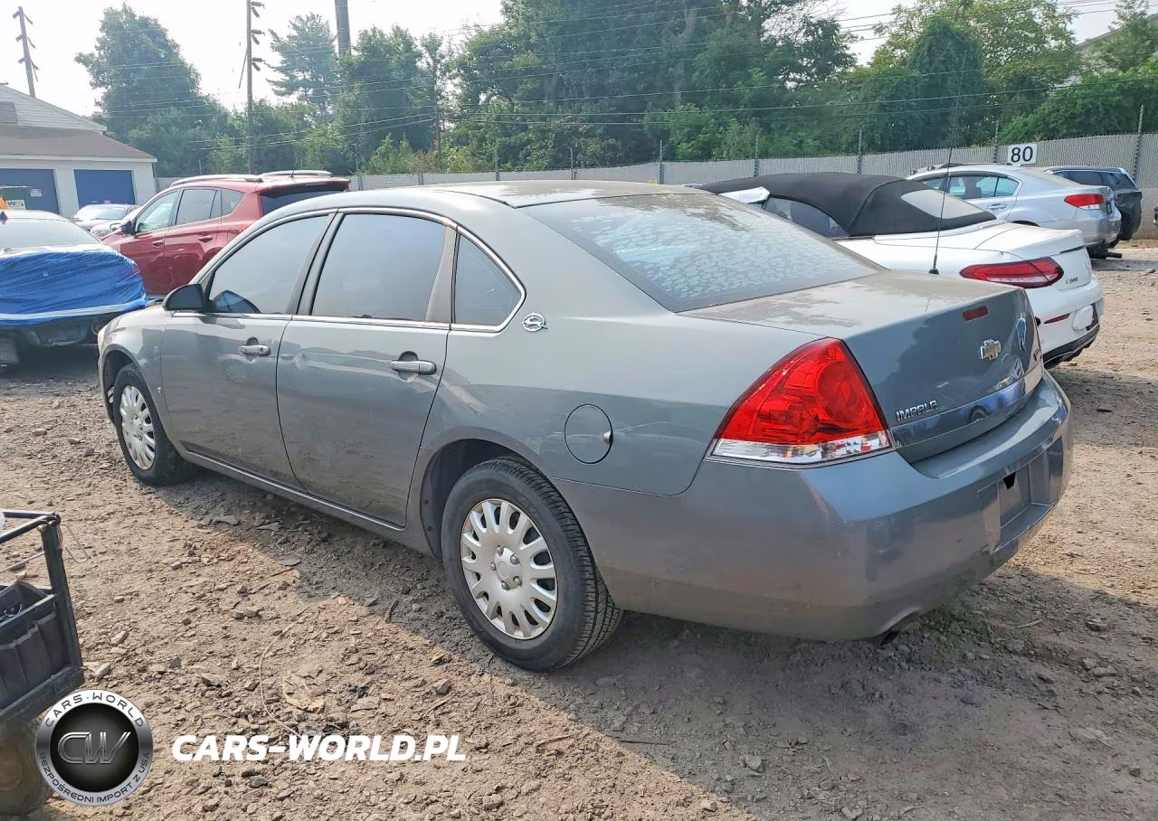 2008 Chevrolet Impala Police VIN:2G1WS583581349468 - 2