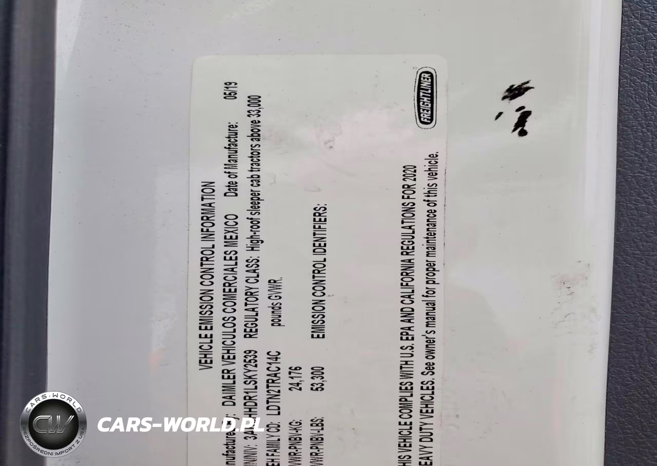 2020 Freightliner Cascadia 126 VIN:3AKJHHDR1LSKY2539 - 12