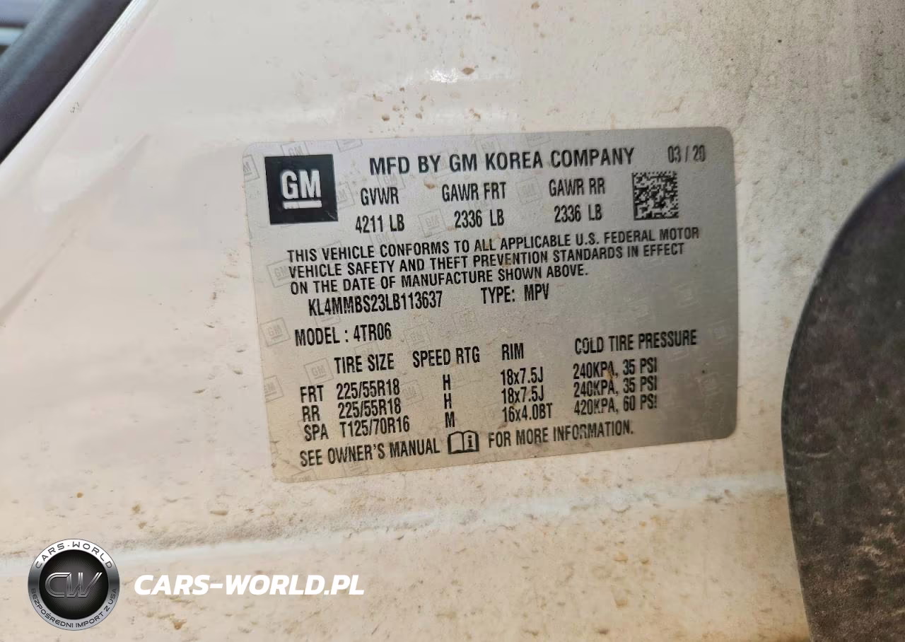 2020 Buick Encore Gx Preferred VIN:KL4MMBS23LB113637 - 13