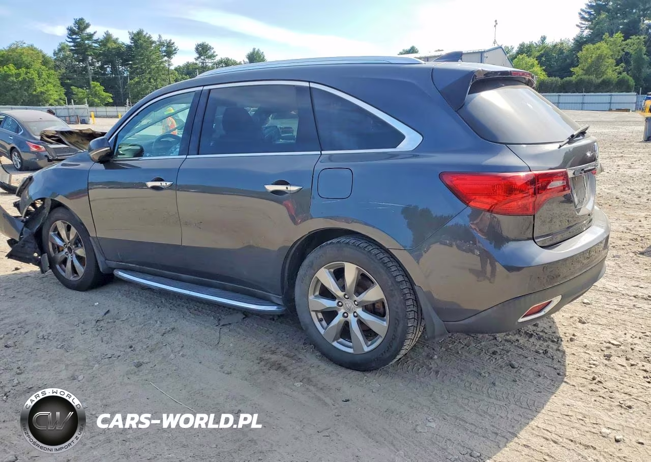 2014 Acura Mdx Advance VIN:5FRYD4H89EB031151 - 2