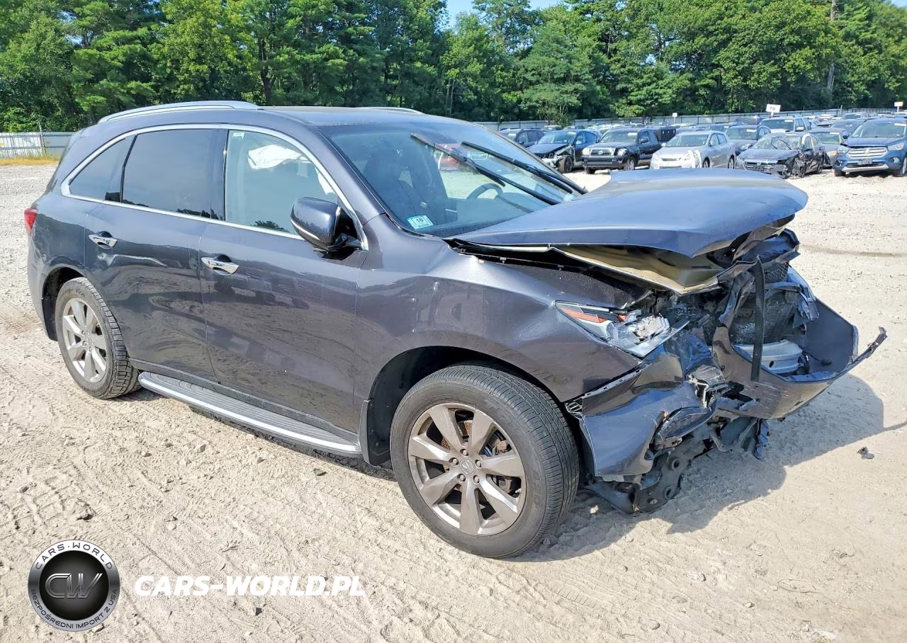 2014 Acura Mdx Advance VIN:5FRYD4H89EB031151 - 4