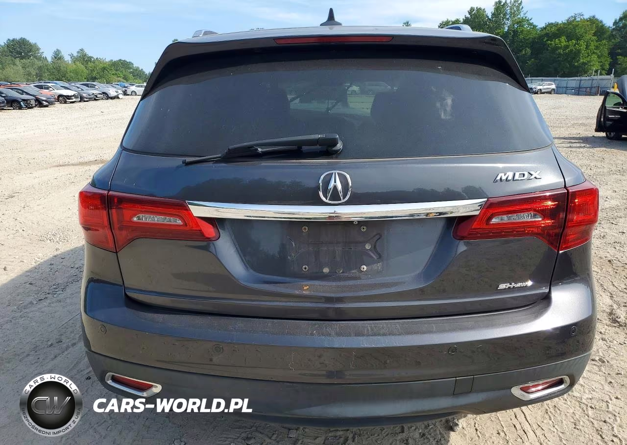 2014 Acura Mdx Advance VIN:5FRYD4H89EB031151 - 6