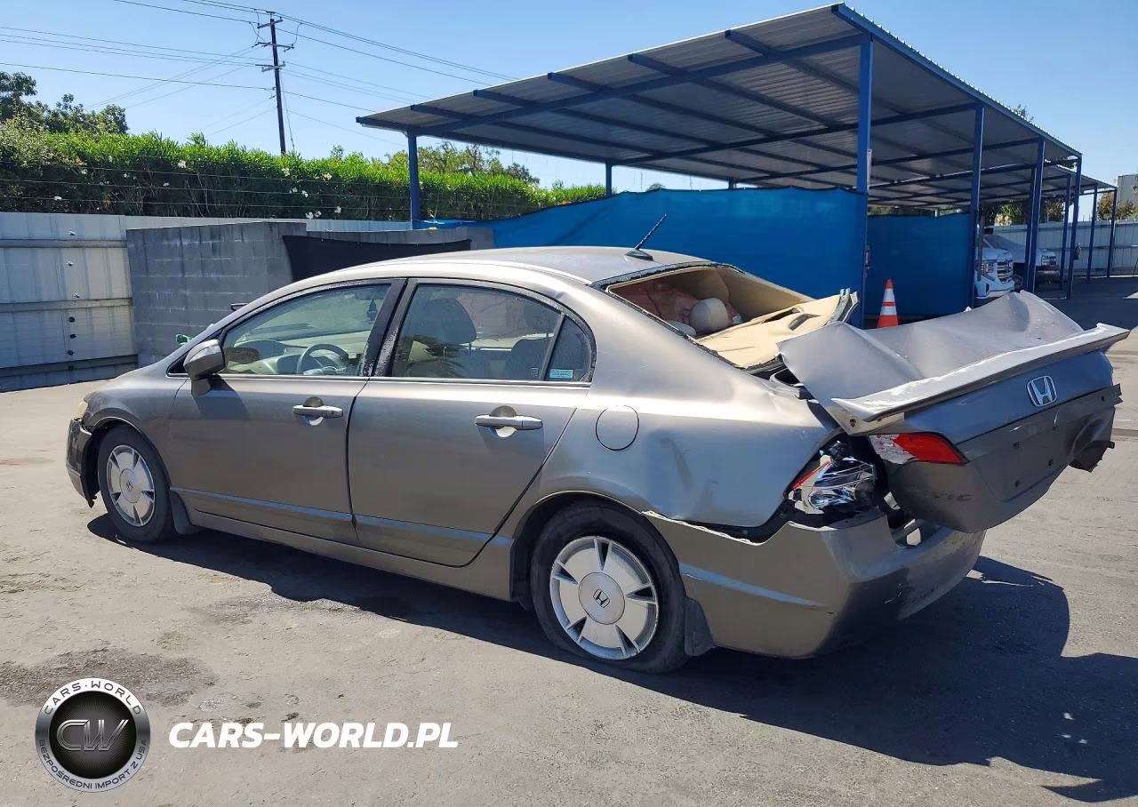 2007 Honda Civic Hybrid VIN:JHMFA362X7S011778 - 2