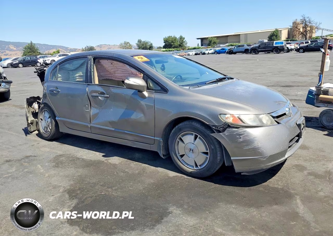 2007 Honda Civic Hybrid VIN:JHMFA362X7S011778 - 4