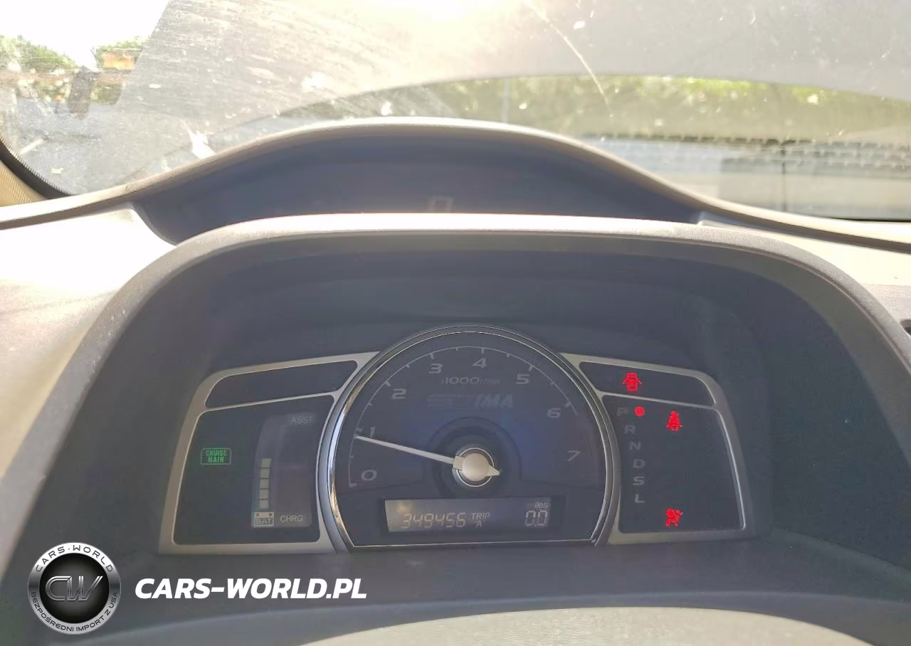 2007 Honda Civic Hybrid VIN:JHMFA362X7S011778 - 9