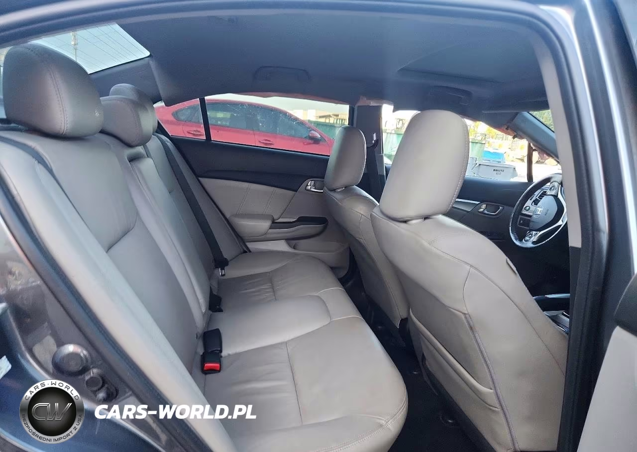 2013 Honda Civic Exl VIN:19XFB2F97DE045665 - 10