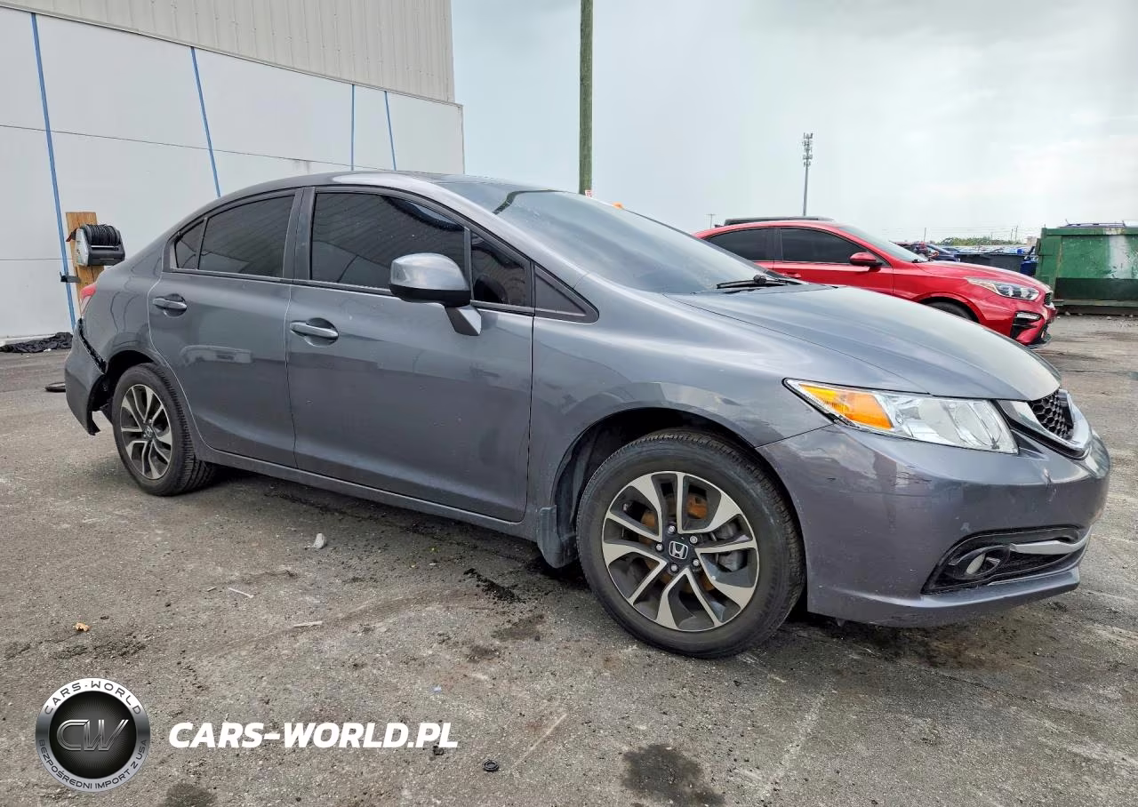 2013 Honda Civic Exl VIN:19XFB2F97DE045665 - 4