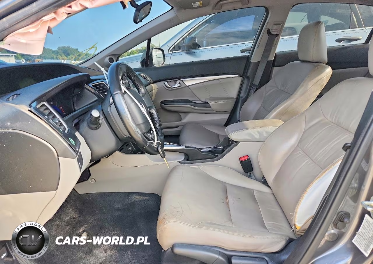 2013 Honda Civic Exl VIN:19XFB2F97DE045665 - 7