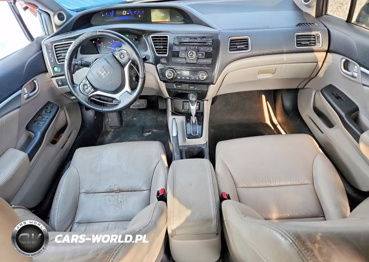 2013 Honda Civic Exl VIN:19XFB2F97DE045665 - 8