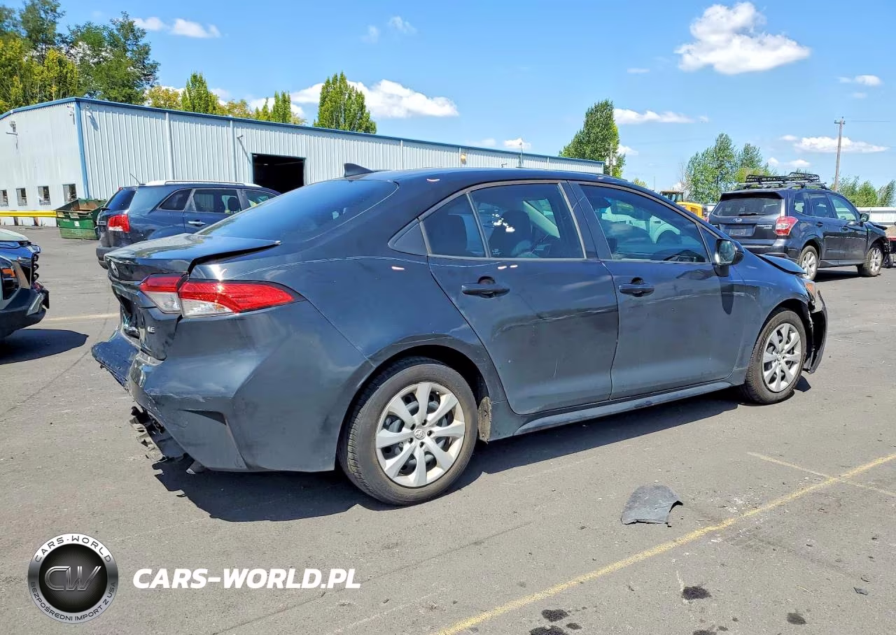 2022 Toyota Corolla Le VIN:5YFEPMAE8NP281173 - 3