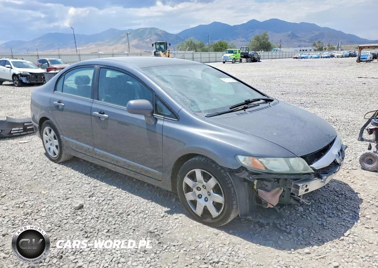 2010 Honda Civic Lx VIN:2HGFA1F57AH540430 - 4