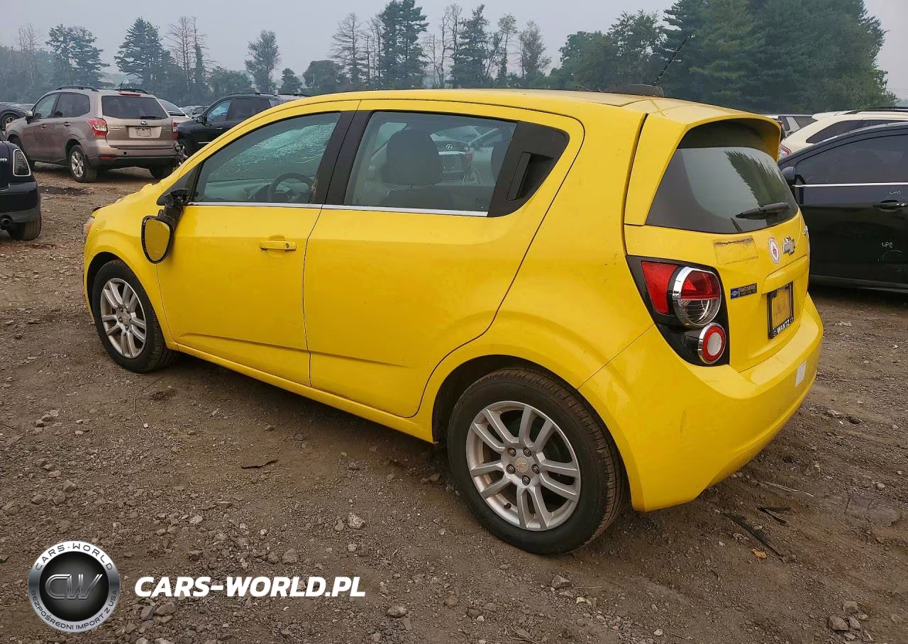 2016 Chevrolet Sonic Lt VIN:1G1JC6SG5G4117903 - 2