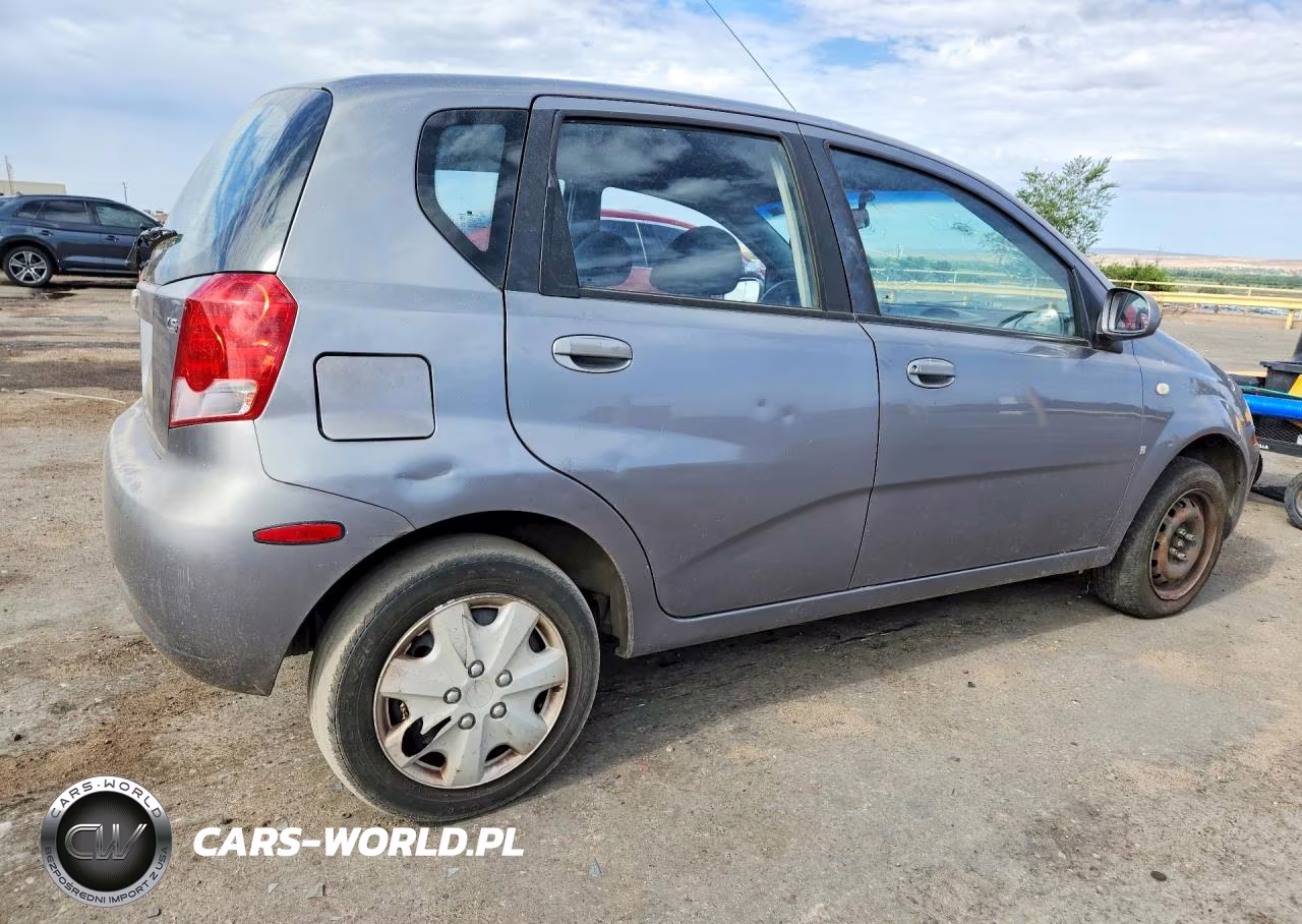 2008 Chevrolet Aveo Base VIN:KL1TD66608B278789 - 3