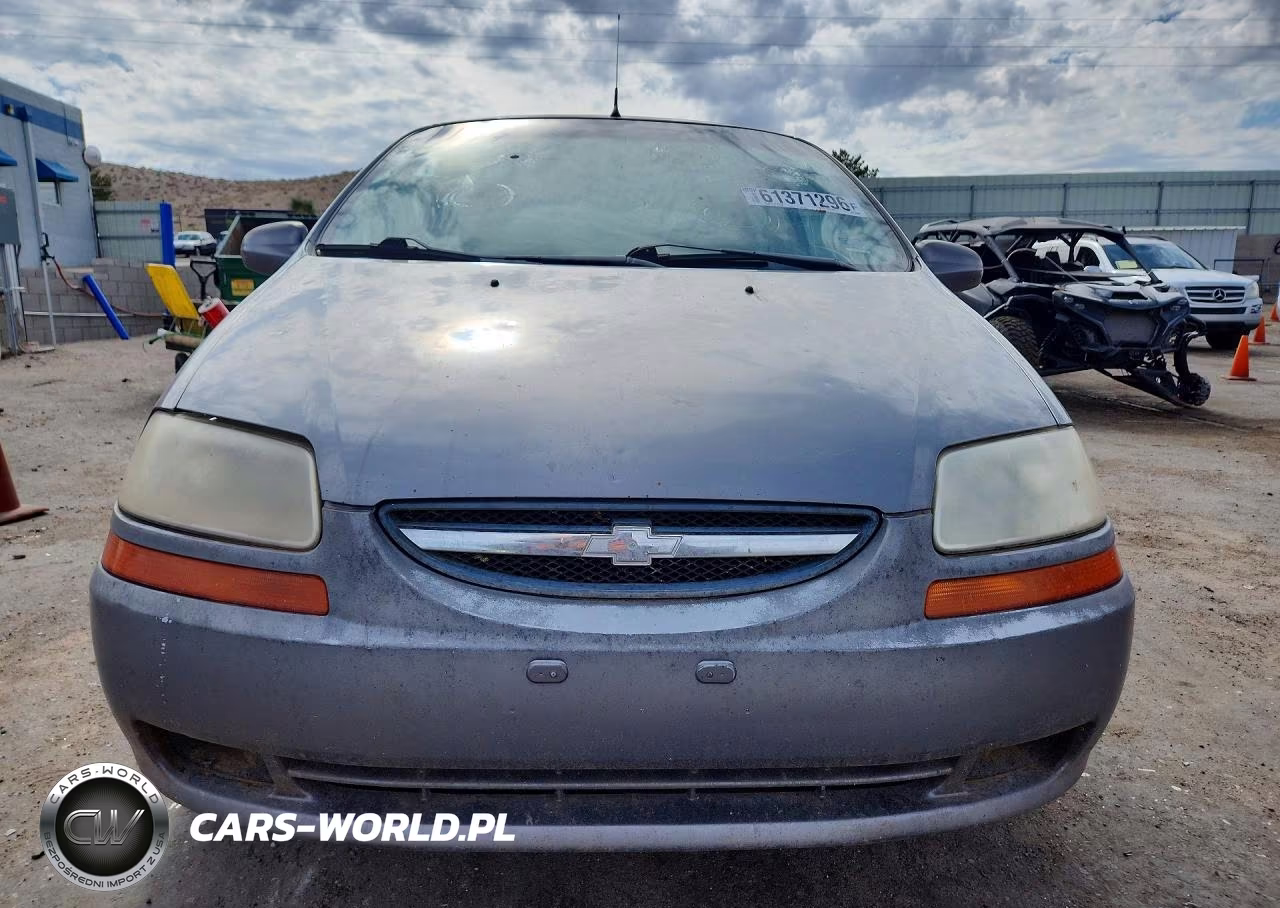 2008 Chevrolet Aveo Base VIN:KL1TD66608B278789 - 5