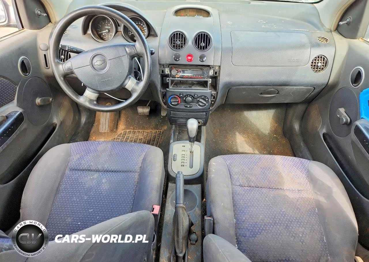 2008 Chevrolet Aveo Base VIN:KL1TD66608B278789 - 8