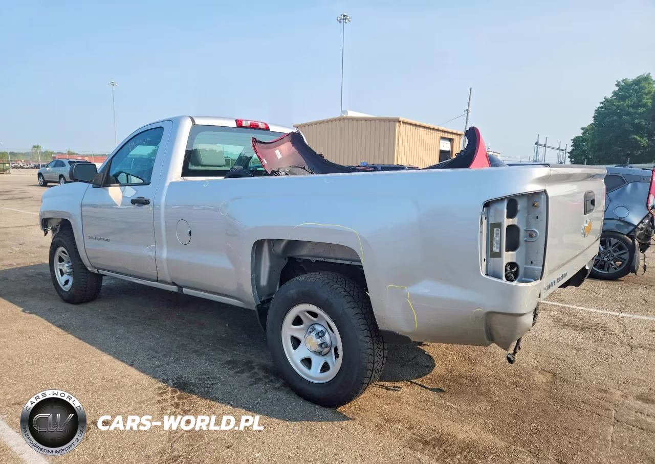 2018 Chevrolet Silverado C1500-C1500 Ls VIN:1GCNCNEH4JZ344114 - 2