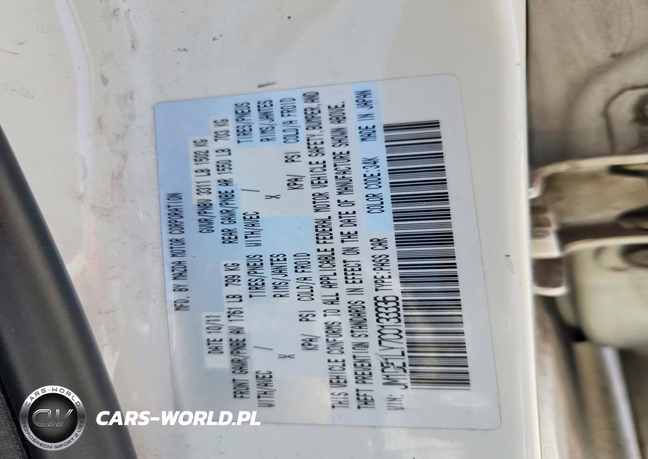 2012 Mazda Mazda2 VIN:JM1DE1LY7C0133336 - 13