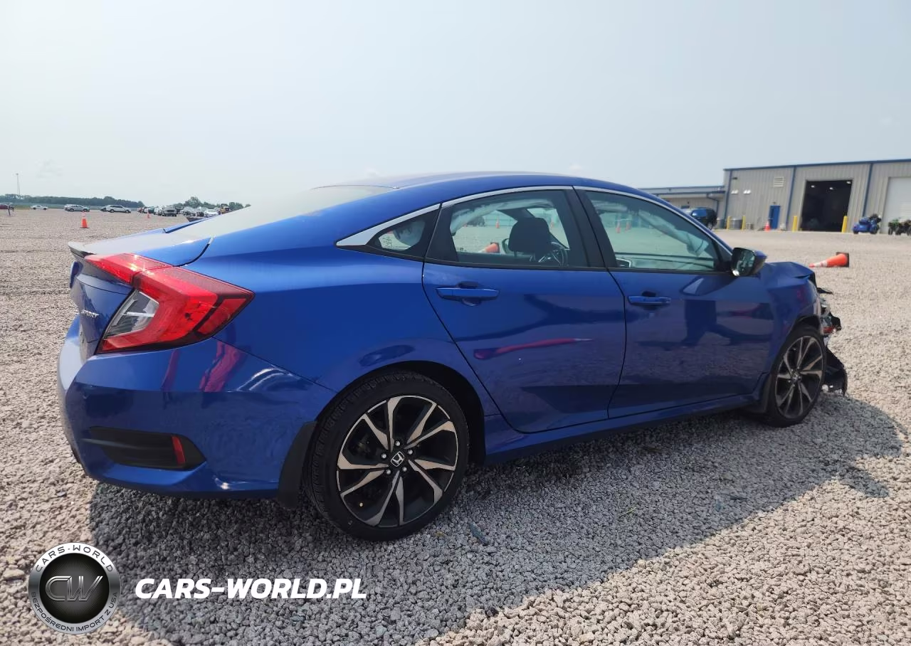 2020 Honda Civic Sport VIN:2HGFC2F84LH518947 - 3