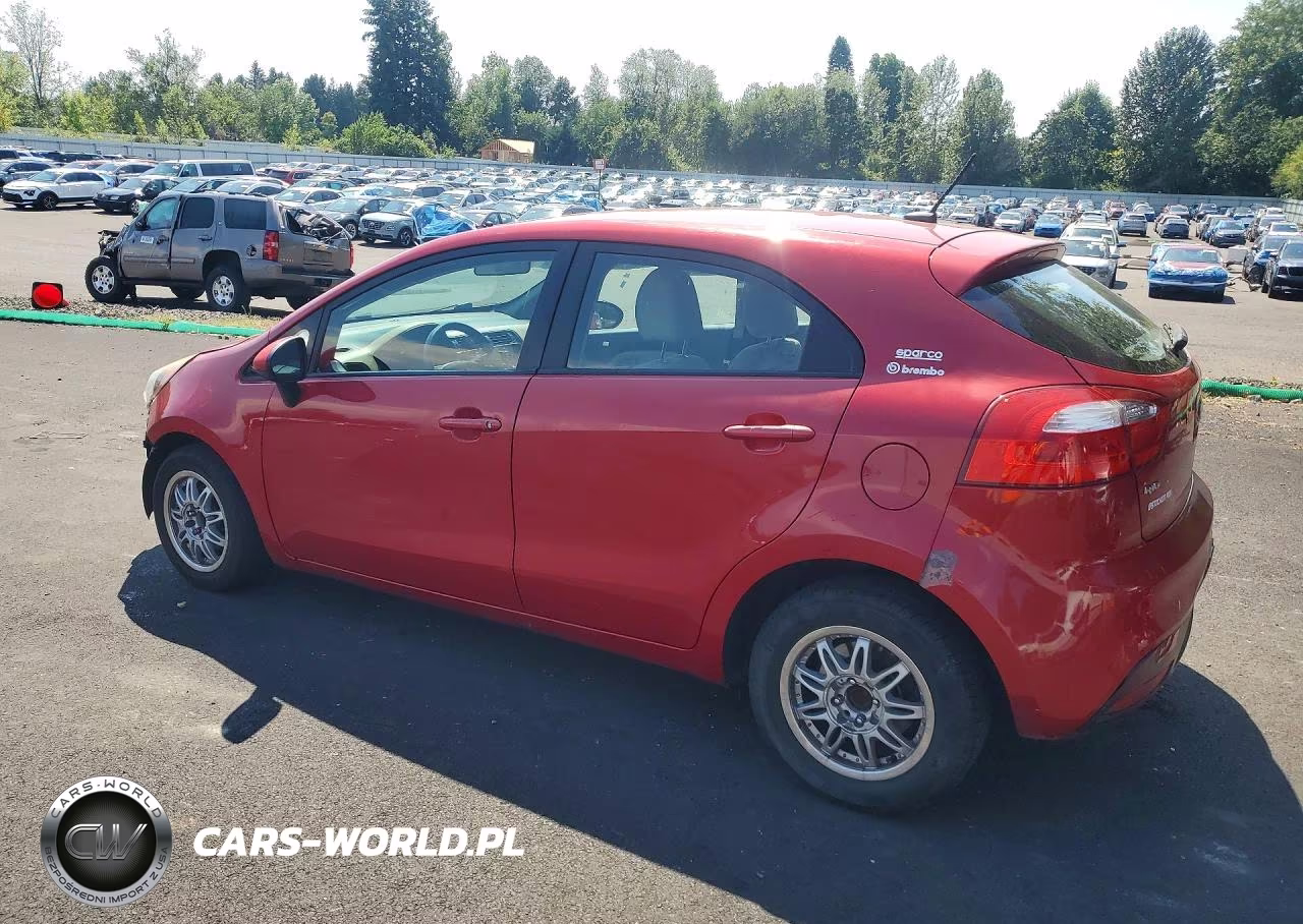 2013 Kia Rio Lx VIN:KNADM5A37D6297070 - 2