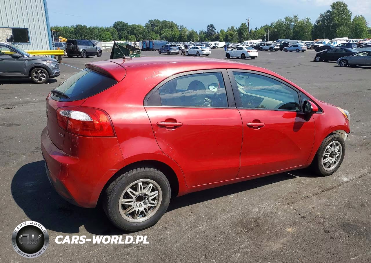 2013 Kia Rio Lx VIN:KNADM5A37D6297070 - 3