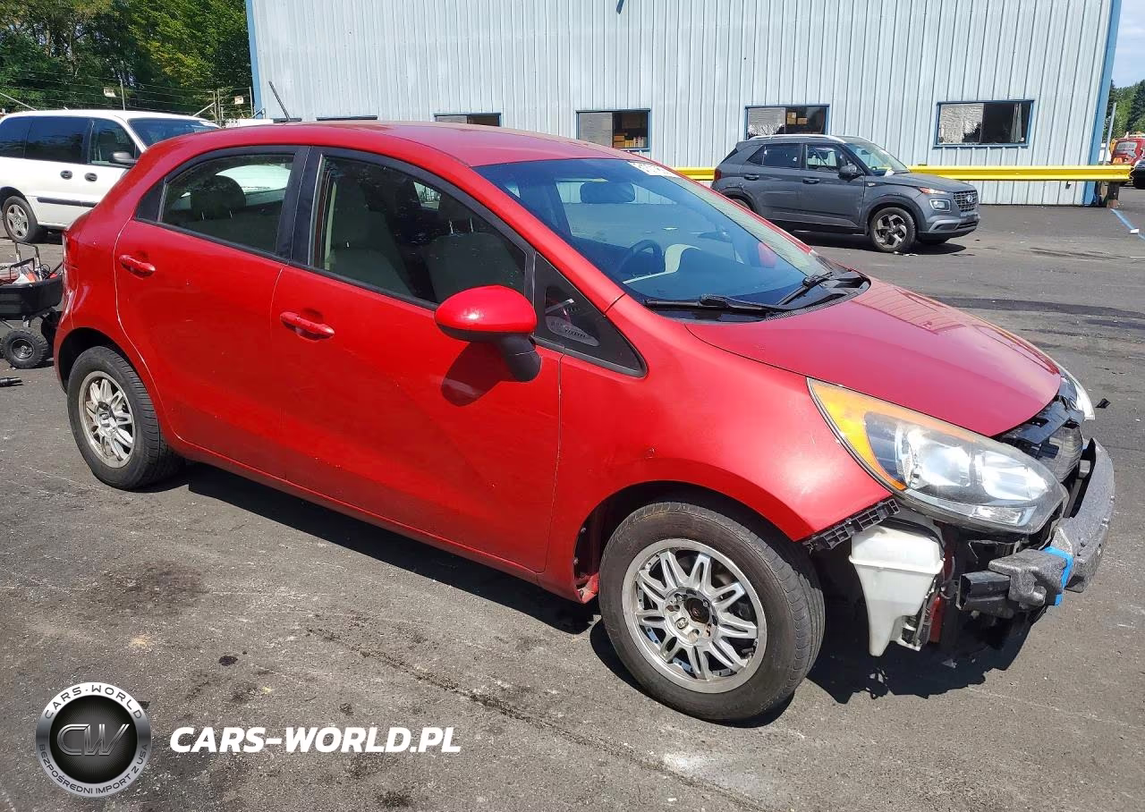 2013 Kia Rio Lx VIN:KNADM5A37D6297070 - 4