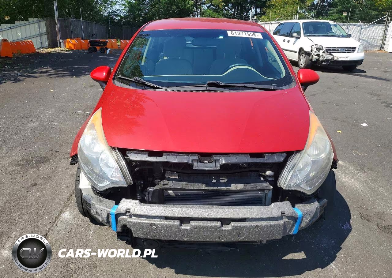 2013 Kia Rio Lx VIN:KNADM5A37D6297070 - 5