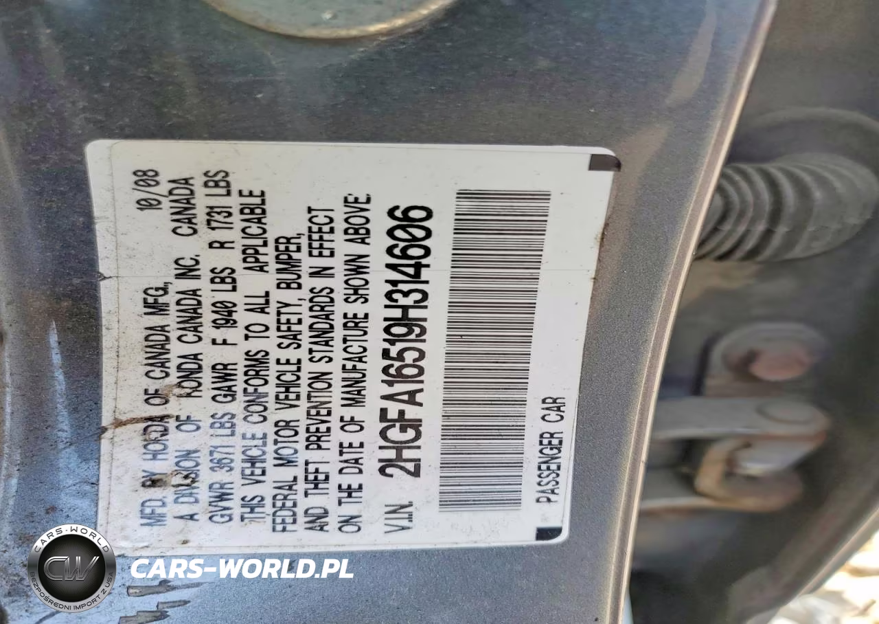 2009 Honda Civic Lx VIN:2HGFA16519H314606 - 12