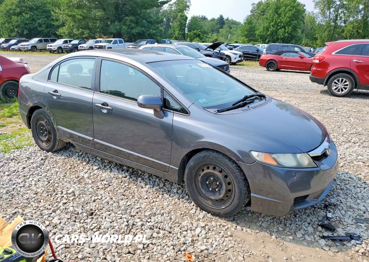 2009 Honda Civic Lx VIN:2HGFA16519H314606 - 4