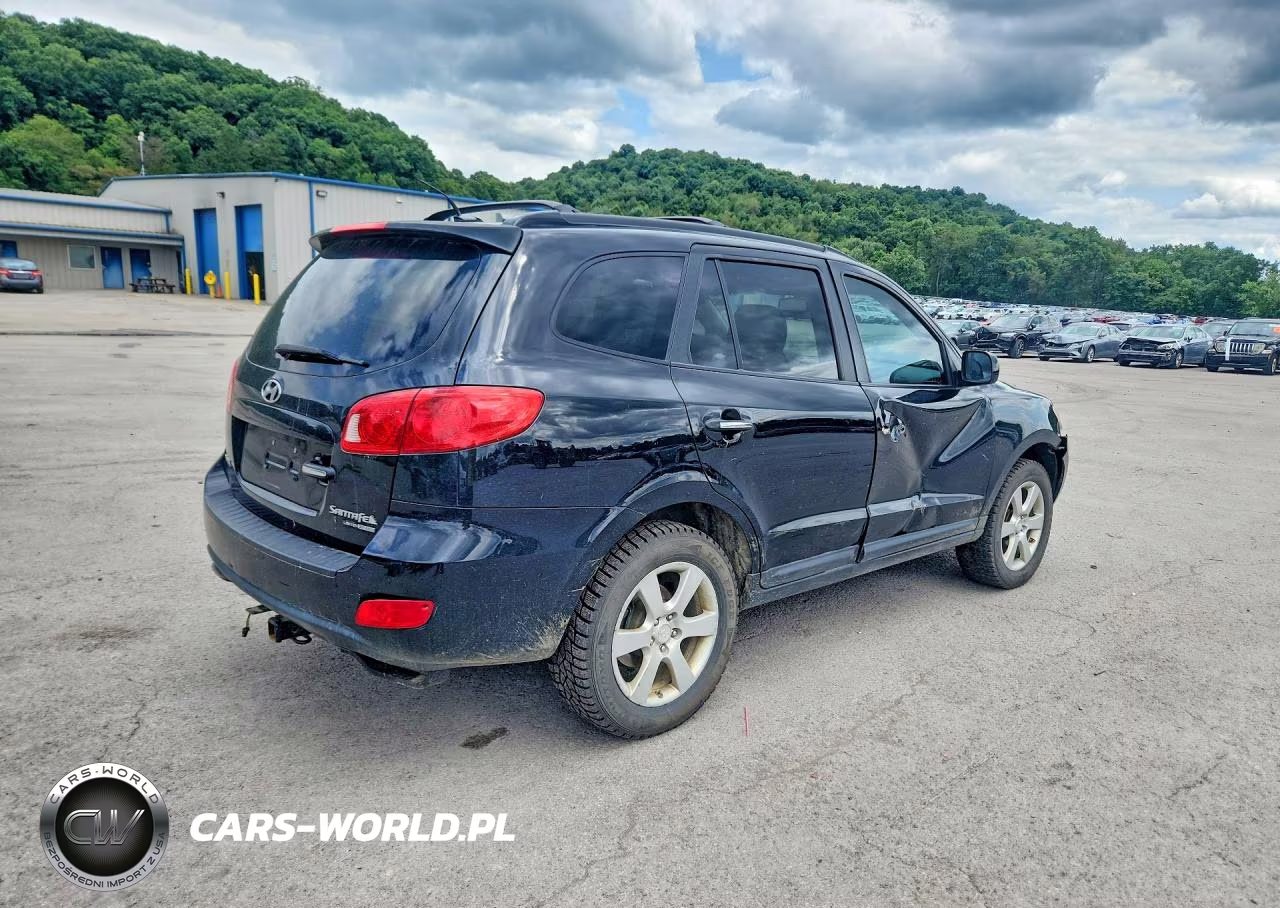 2009 Hyundai Santa Fe Limited VIN:5NMSH73E49H305323 - 3