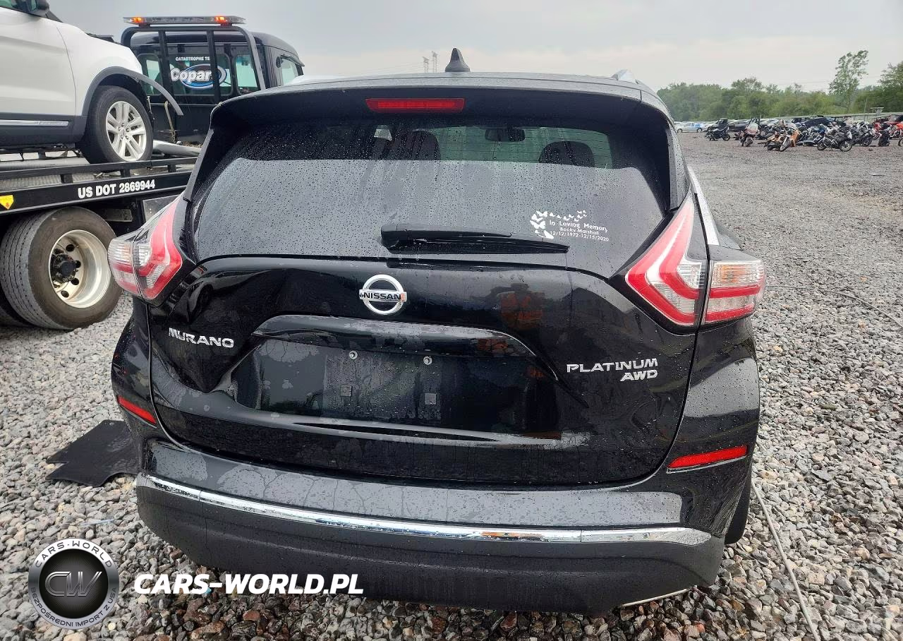 2017 Nissan Murano Platinum VIN:5N1AZ2MH0HN178152 - 6