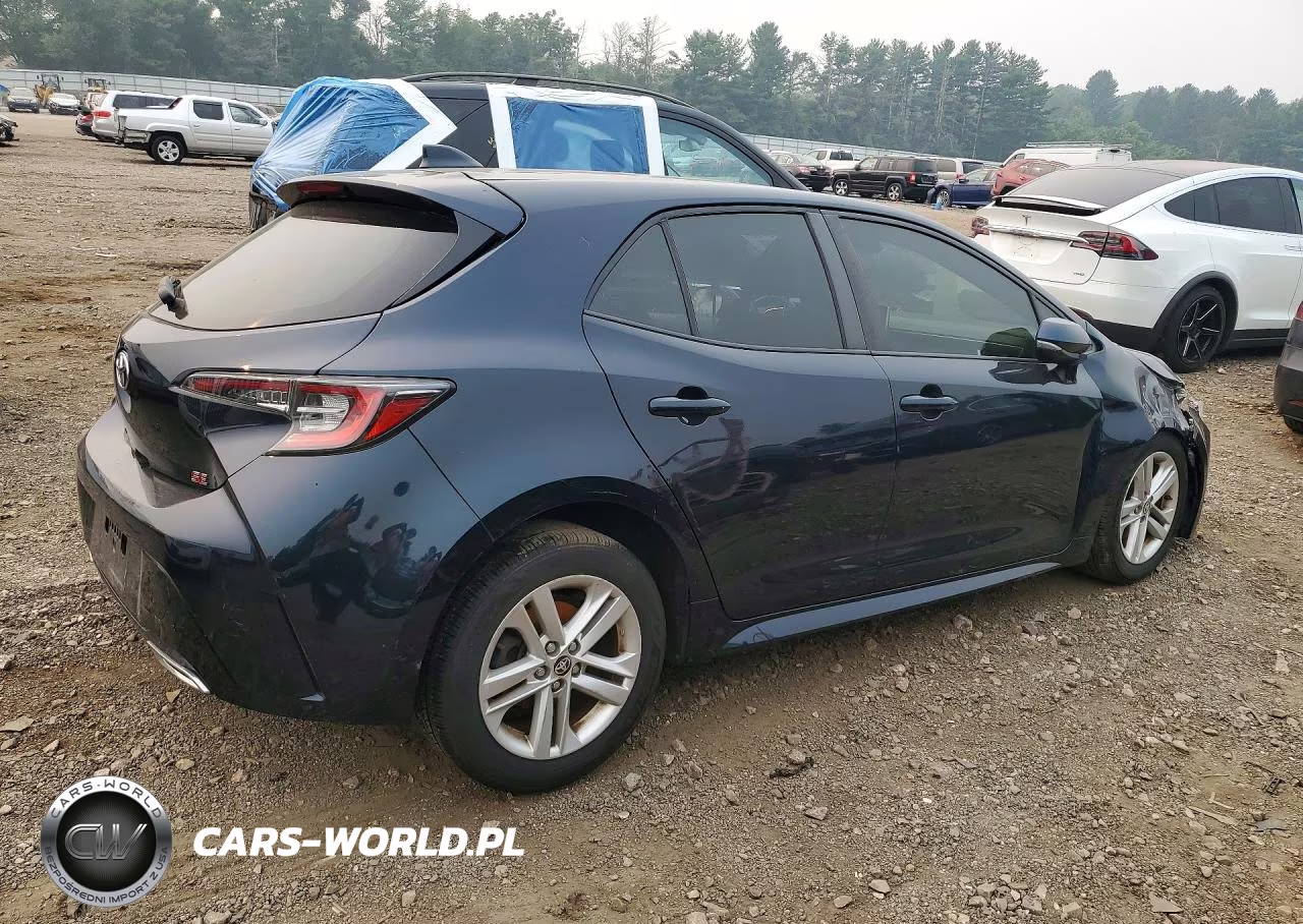 2019 Toyota Corolla Hatchback Se VIN:JTNK4RBE1K3061350 - 3