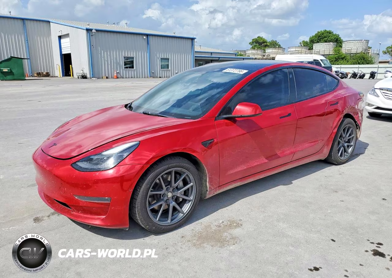 2022 Tesla Model 3 VIN:5YJ3E1EA5NF191932 - 1