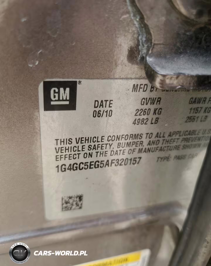 2010 Buick Lacrosse Cxl VIN:1G4GC5EG5AF320157 - 12