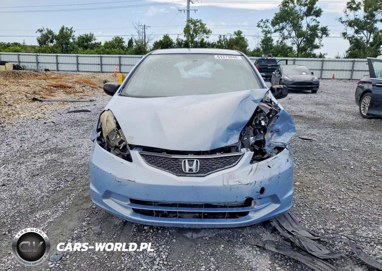 2010 Honda Fit VIN:JHMGE8H29AC027149 - 5