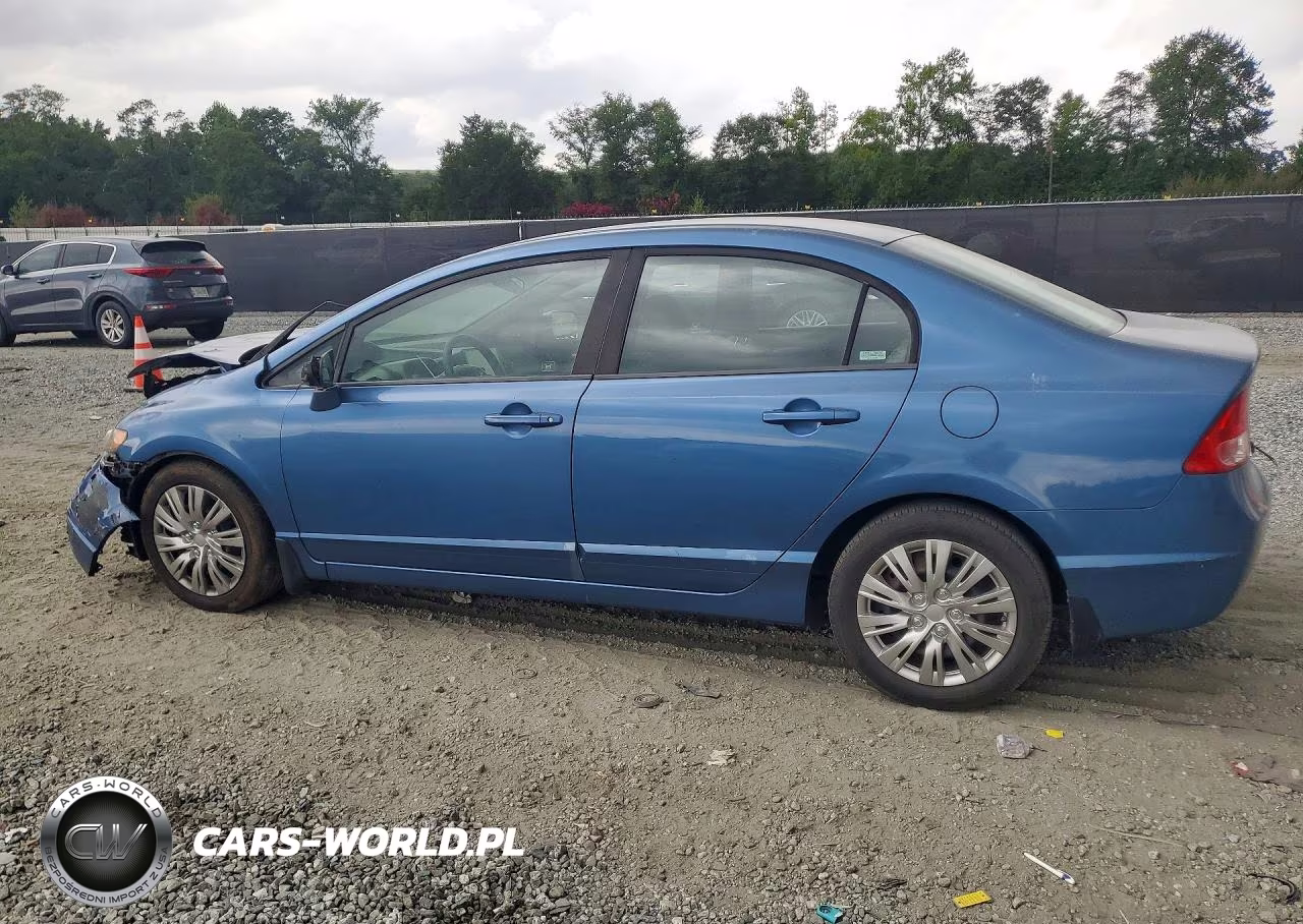 2008 HONDA CIVIC LX VIN:1HGFA16518L114472 - 2