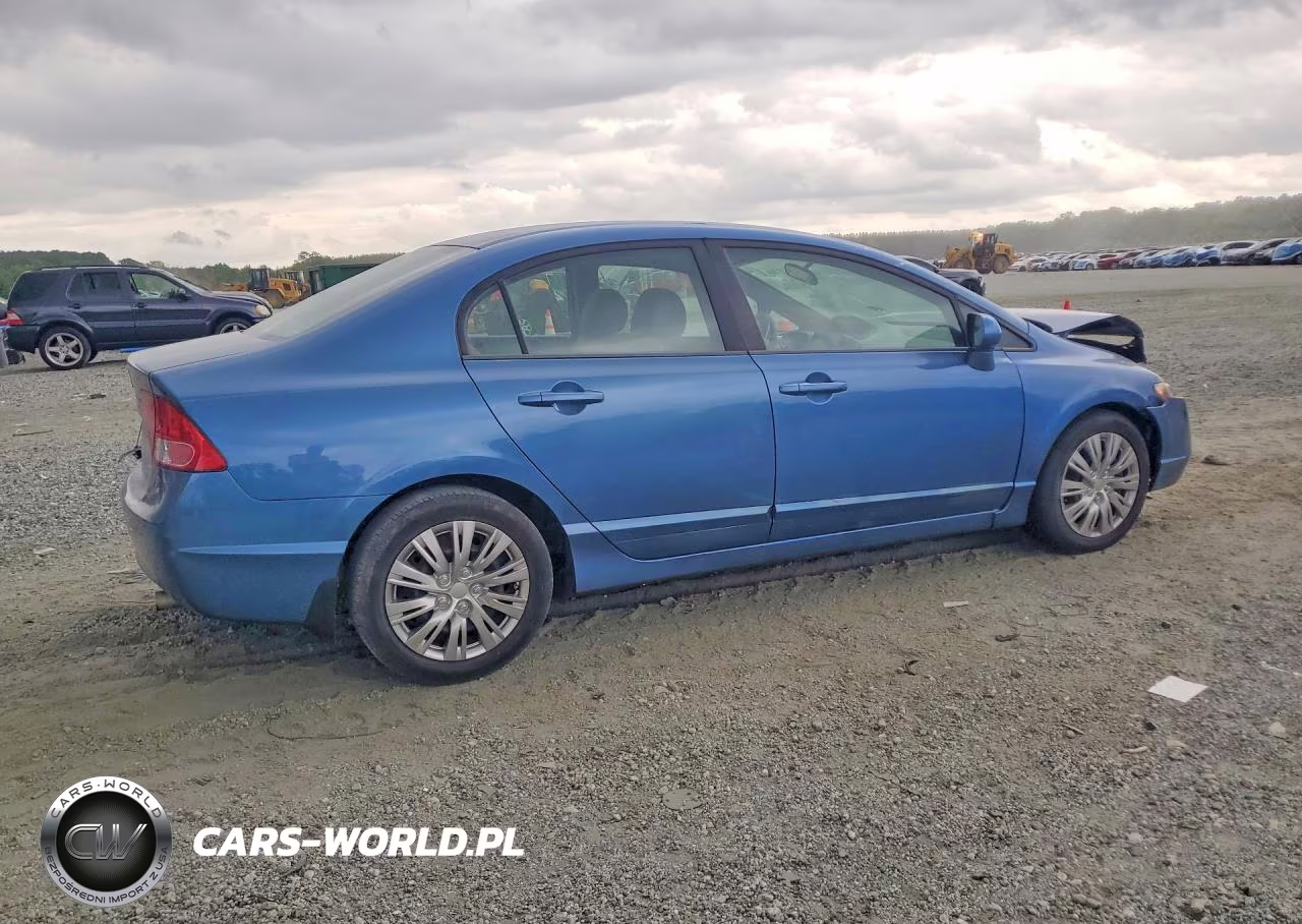 2008 HONDA CIVIC LX VIN:1HGFA16518L114472 - 3