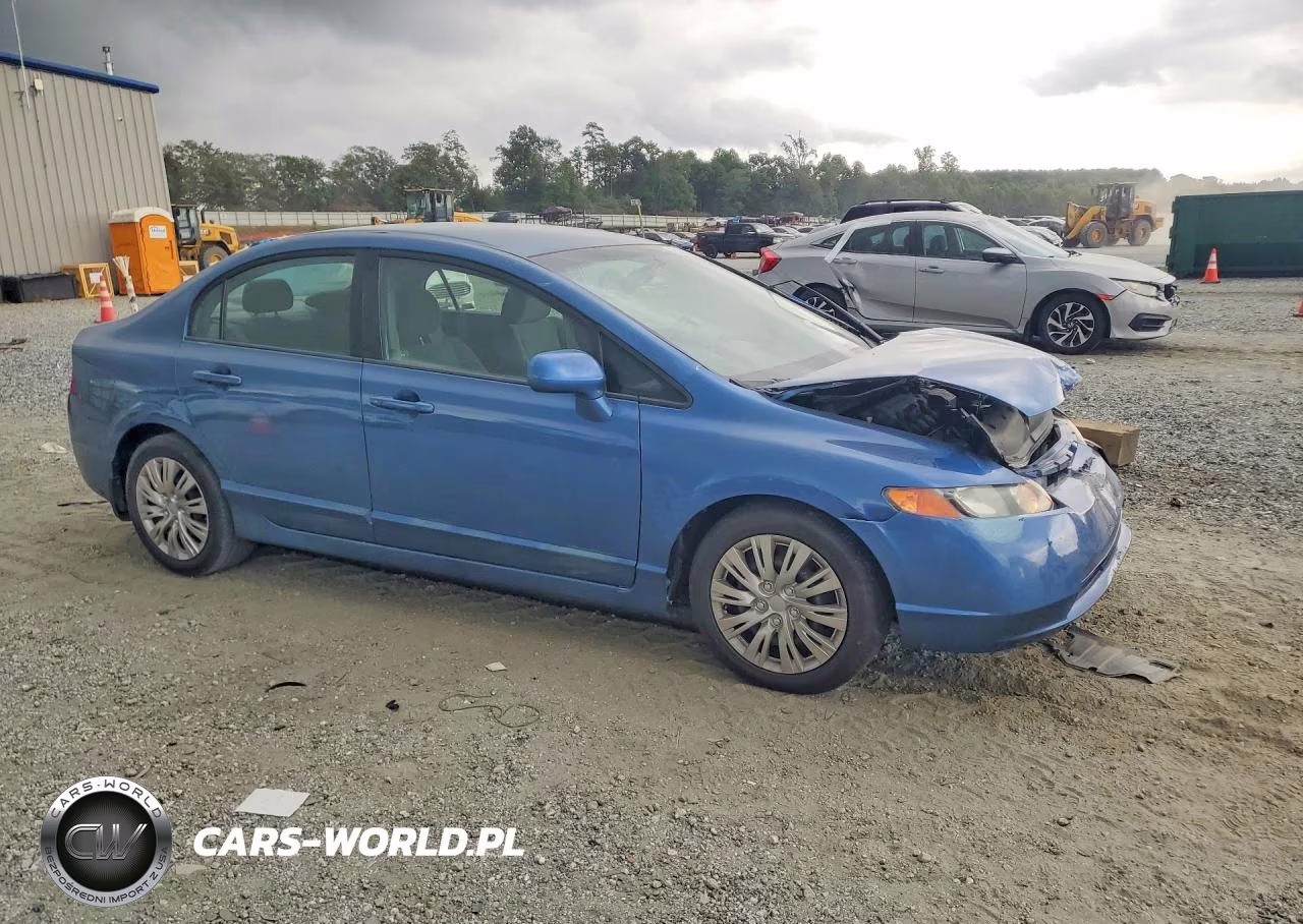 2008 HONDA CIVIC LX VIN:1HGFA16518L114472 - 4
