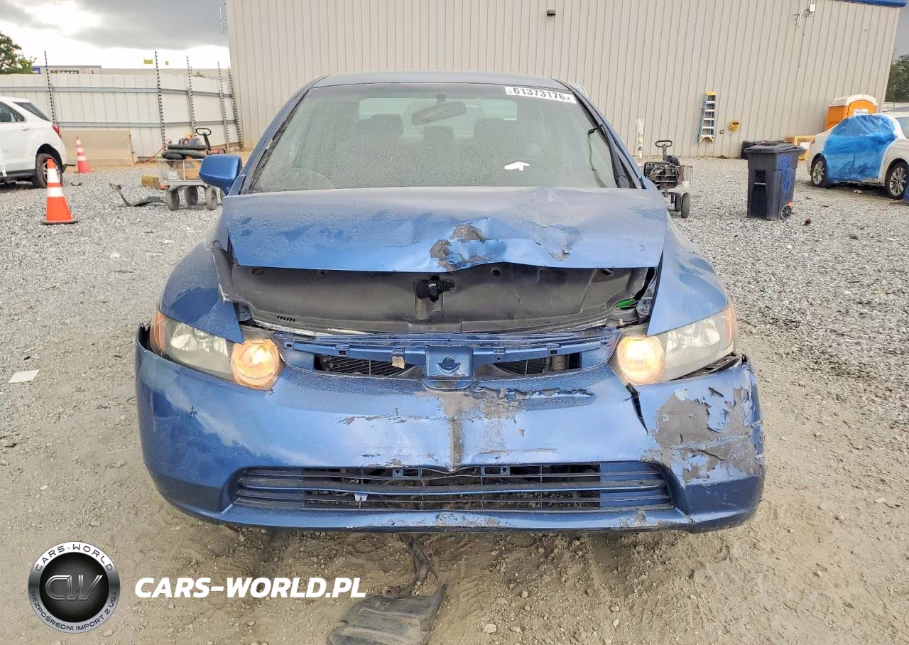 2008 HONDA CIVIC LX VIN:1HGFA16518L114472 - 5
