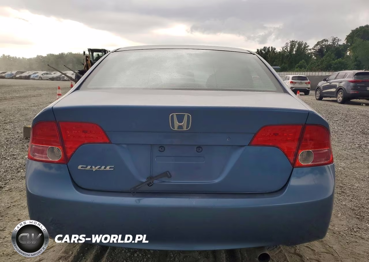 2008 HONDA CIVIC LX VIN:1HGFA16518L114472 - 6