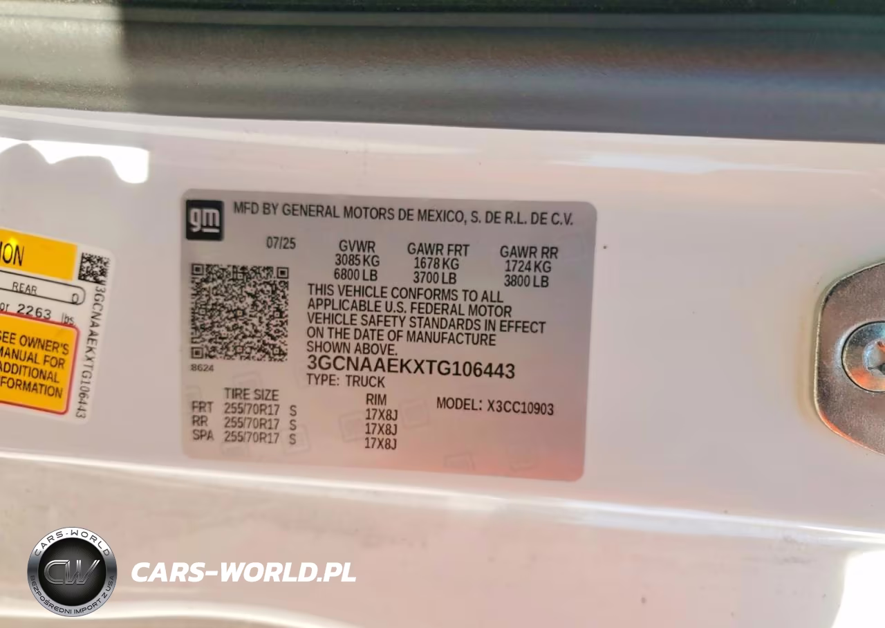 2026 Chevrolet Silverado C1500 VIN:3GCNAAEKXTG106443 - 13