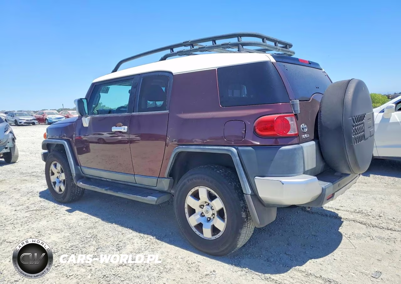 2007 Toyota Fj Cruiser Base VIN:JTEBU11F970055977 - 2
