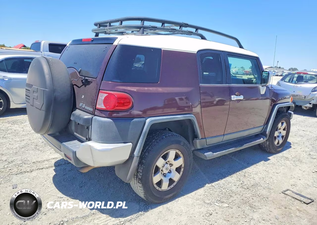 2007 Toyota Fj Cruiser Base VIN:JTEBU11F970055977 - 3