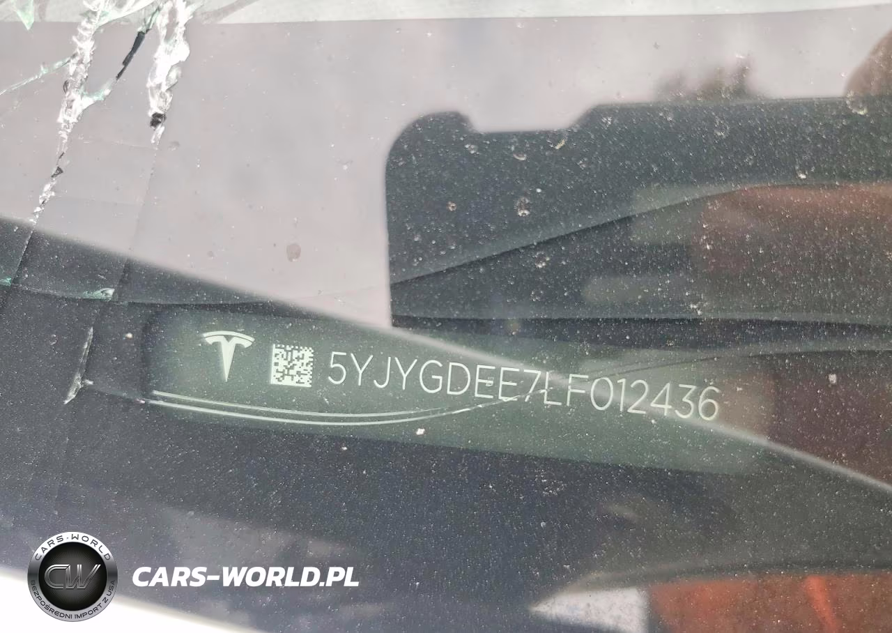 2020 Tesla Model Y VIN:5YJYGDEE7LF012436 - 12