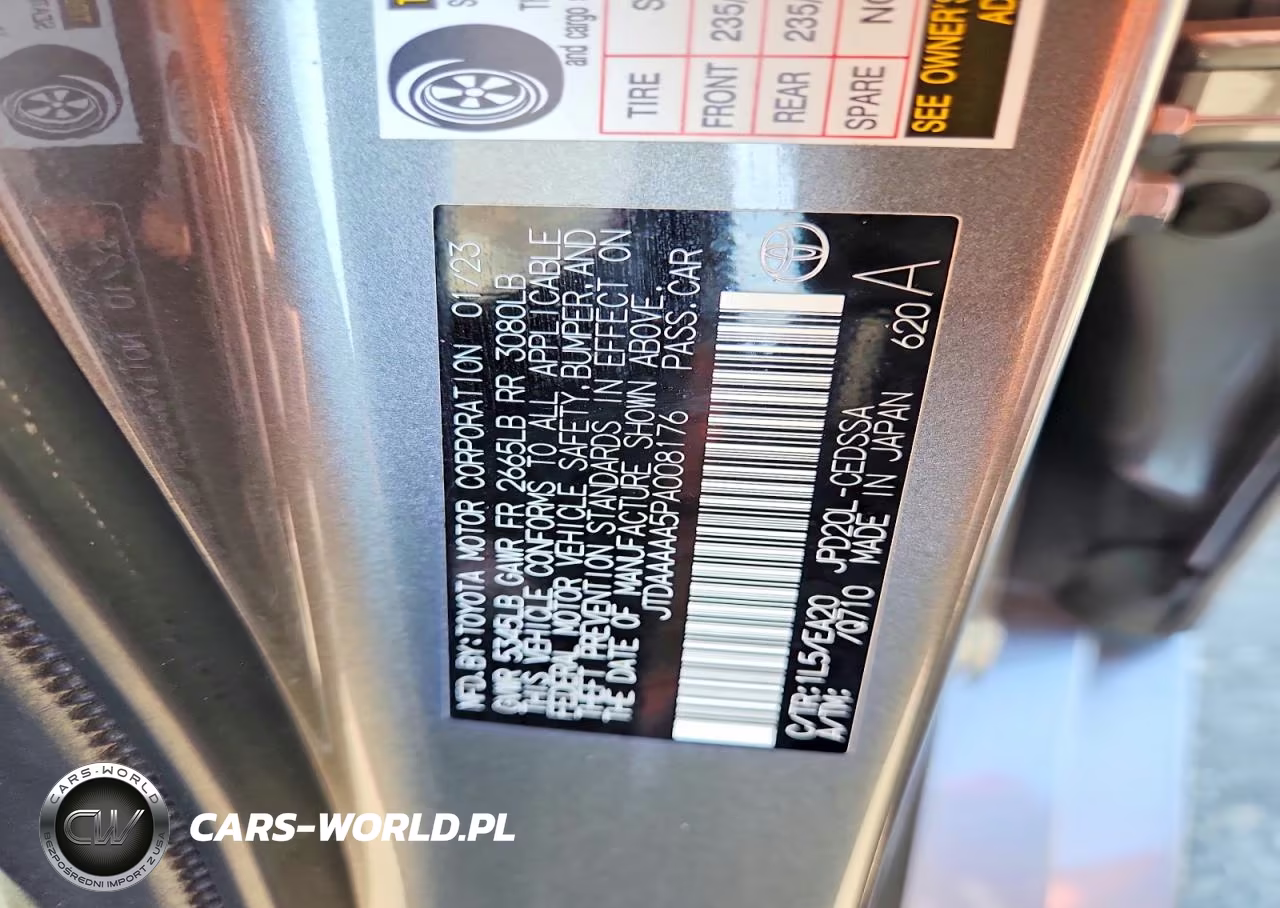 2023 Toyota Mirai Xle VIN:JTDAAAAA5PA008176 - 12