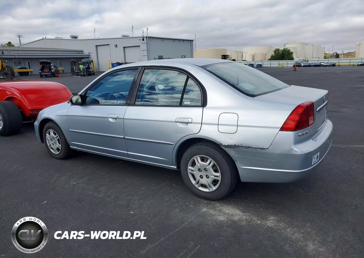 2002 Honda Civic Lx VIN:2HGES16502H607184 - 2