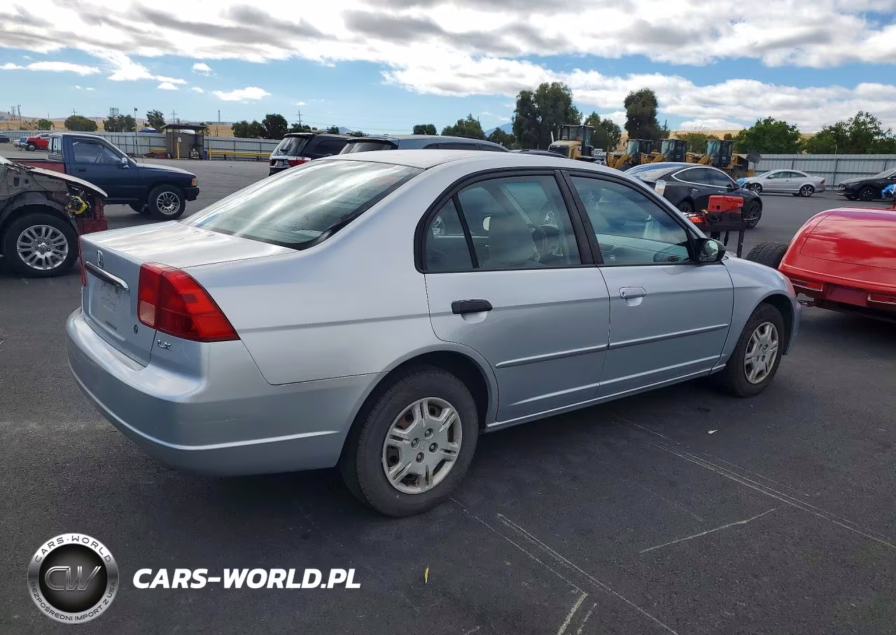 2002 Honda Civic Lx VIN:2HGES16502H607184 - 3