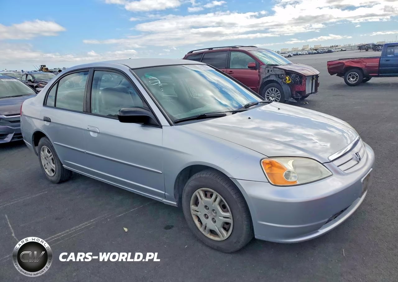 2002 Honda Civic Lx VIN:2HGES16502H607184 - 4