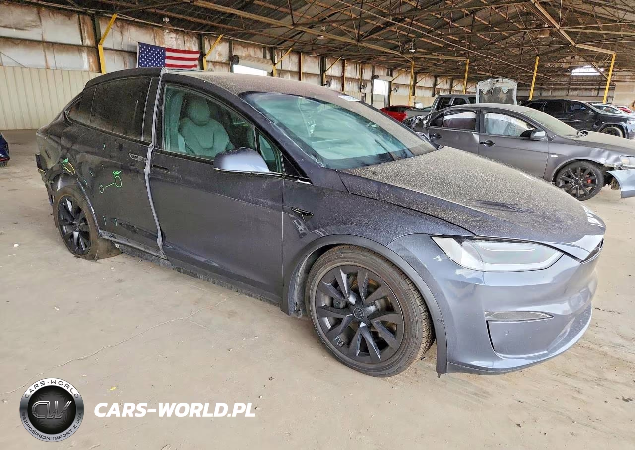 2022 Tesla Model X VIN:7SAXCBE57NF335418 - 4
