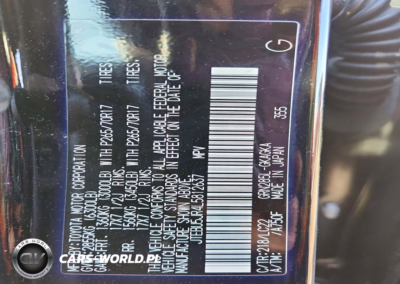 2020 Toyota 4Runner Sr5-Sr5 Premium VIN:JTEBU5JR4L5812637 - 14
